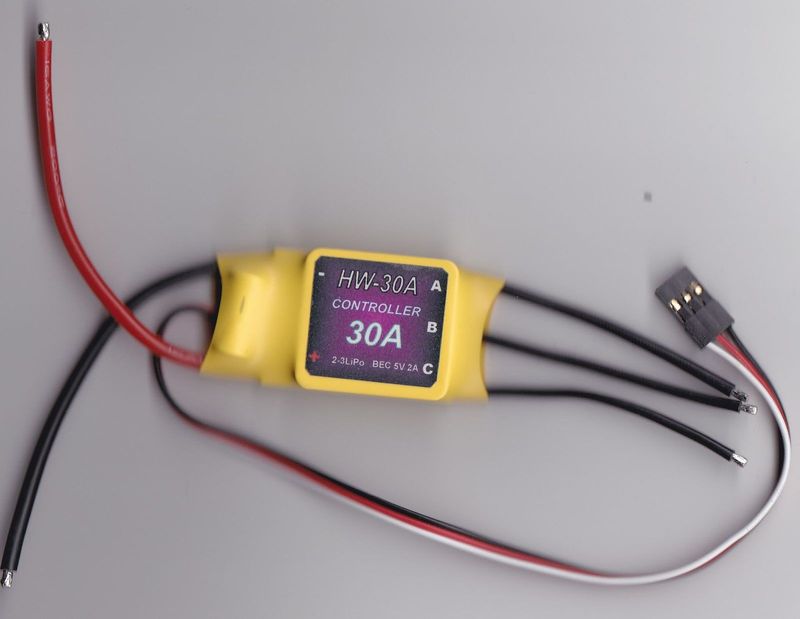 Střídavý regulátor ESC HW30A PROGRAMOVATELNÝ